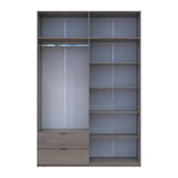 Шкаф распашной с антресолью Doros Лукас 160х50х240 см Канноло (DRS-011881)