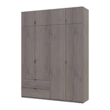 Шкаф распашной с антресолью Doros Лукас 180х50х240 см Канноло (DRS-011882)