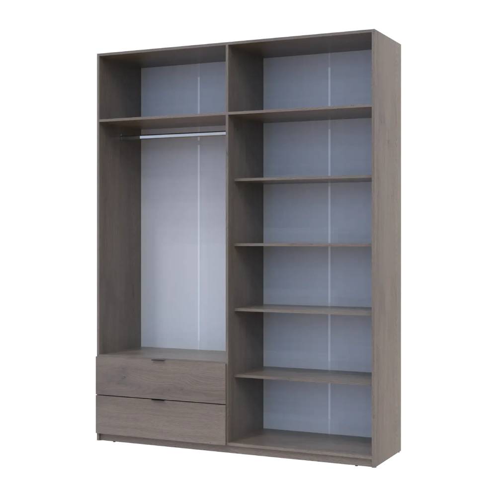 Шкаф распашной с антресолью Doros Лукас 180х50х240 см Канноло (DRS-011882)