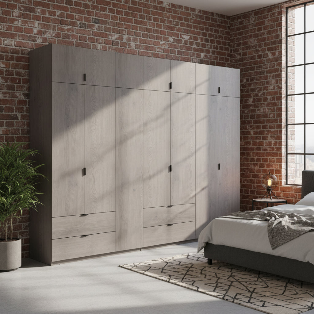 Комплект шкафов для одежды Doros Лукас (2 шт.) 300х50х240 см Канноло (DRS-011855)