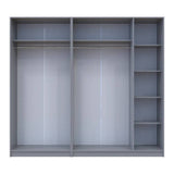 Шкаф для одежды Doros Промо Серый 2+3 ДСП 225х48х204 DRS-011628 (80737767)