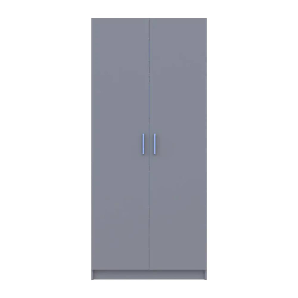 Шкаф для одежды Doros Promo с полками Серый 2 ДСП 90х48х204 DRS-011632 (80737770)