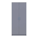 Шкаф для одежды Doros Promo с полками Серый 2 ДСП 90х48х204 DRS-011632 (80737770)