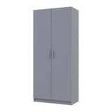 Шкаф для одежды Doros Промо Серый 2 ДСП 90х48х204 DRS-011625 (80737764)