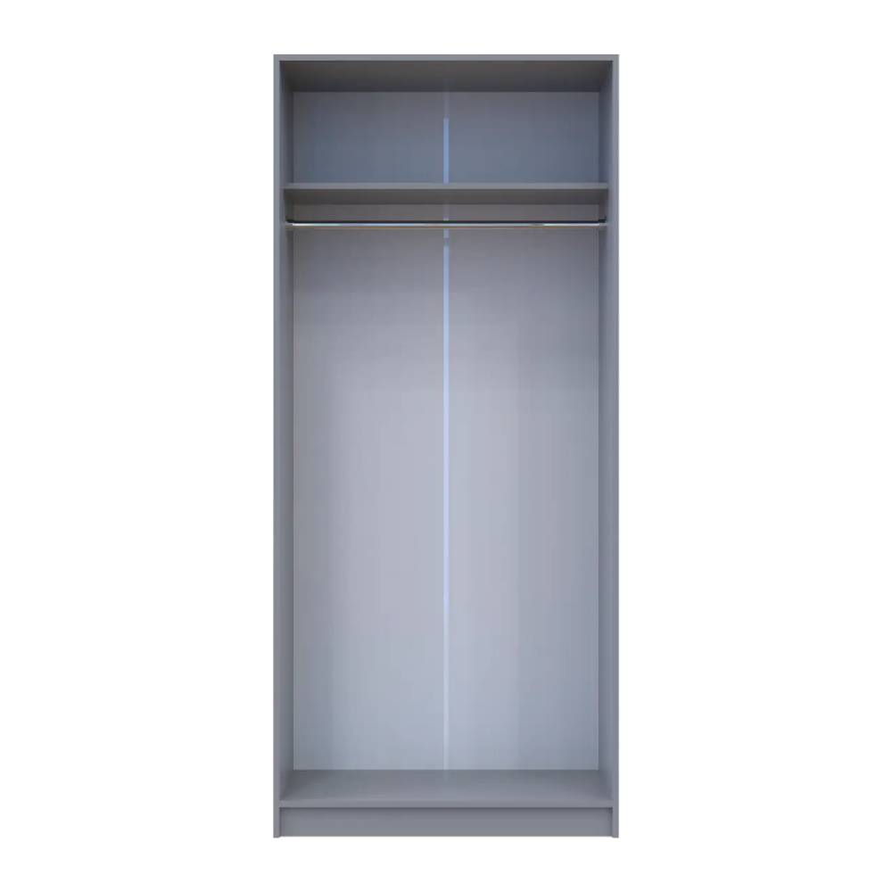 Шкаф для одежды Doros Промо Серый 2 ДСП 90х48х204 DRS-011625 (80737764)