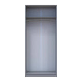 Шкаф для одежды Doros Промо Серый 2 ДСП 90х48х204 DRS-011625 (80737764)