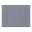 Шкаф для одежды Doros Промо Серый 3+3 ДСП 270х48х204 DRS-011629 (80737768)