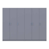 Шкаф для одежды Doros Промо Серый 3+3 ДСП 270х48х204 DRS-011629 (80737768)