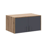 Антресоль Doros Ронди Дуб Артизан/Графит 2 ДСП 82х52х41 DRS-011606 (80737812)