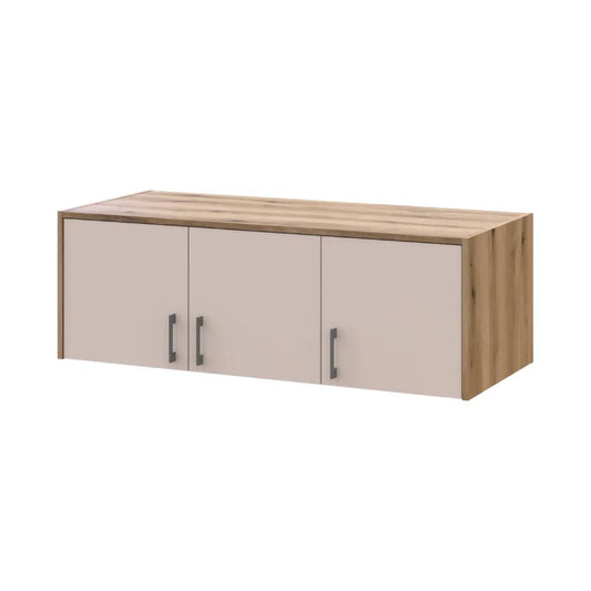 Антресоль Doros Ронди Дуб Артизан/Кашемир 3 ДСП 121х52х41 DRS-011602 (80737823)