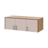 Антресоль Doros Ронди Дуб Артизан/Кашемир 3 ДСП 121х52х41 DRS-011602 (80737823)