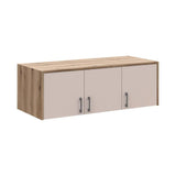 Антресоль Doros Ронди Дуб Артизан/Кашемир 3 ДСП 121х52х41 DRS-011602 (80737823)