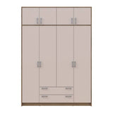 Антресоль Doros Ронди Дуб Артизан/Кашемир 4 ДСП 160х52х41 DRS-011601 (80737833)