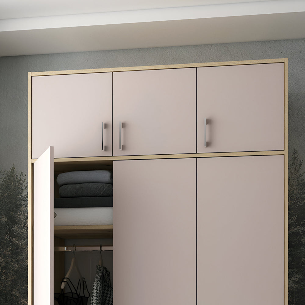 Антресоль высокая Doros Ронди Дуб Артизан/Кашемир 3 ДСП 121х52х65 (DRS-011909)