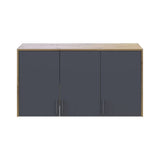 Антресоль высокая Doros Ронди Дуб Артизан/Графит 3 ДСП 121х52х65 (DRS-011906)