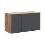 Антресоль высокая Doros Ронди Дуб Артизан/Графит 3 ДСП 121х52х65 (DRS-011906)