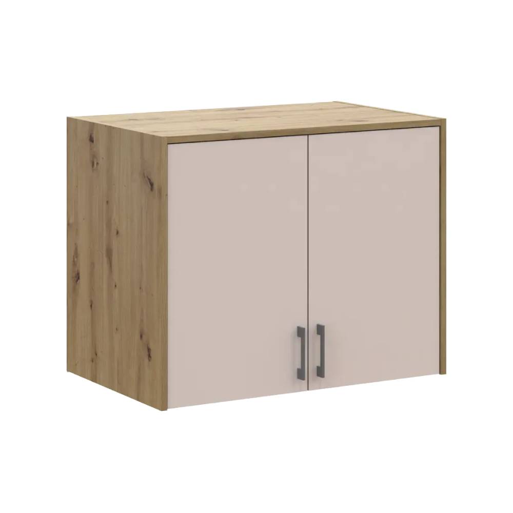 Антресоль высокая Doros Ронди Дуб Артизан/Кашемир 2 ДСП 82х52х65 (DRS-011908)