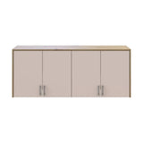 Антресоль высокая Doros Ронди Дуб Артизан/Кашемир 4 ДСП 160х52х65 (DRS-011910)