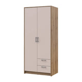 Шкаф для одежды Doros Ронди Дуб Артизан/Кашемир 2ДСП 82х52х195 DRS-011660 (80737805)