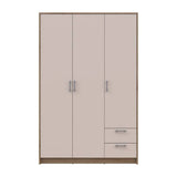 Шкаф для одежды Doros Ронди Дуб Артизан/Кашемир 3ДСП 121х52х195 DRS-011661 (80737815)