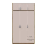 Шкаф для одежды Doros Ронди с антресолью Дуб Артизан/Кашемир 3ДСП 121х52х236 DRS-011667 (80737819)