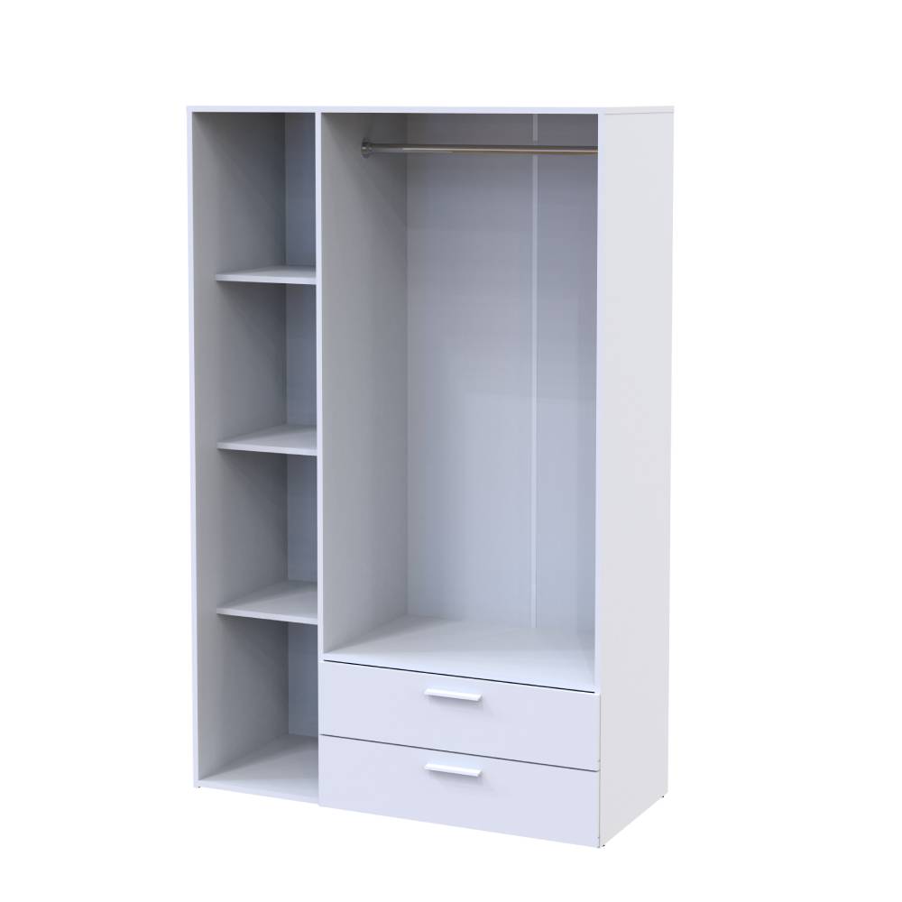 Шкаф распашной для одежды Doros Ектор 116х49,5х180 см Белый (DRS-011186)