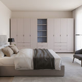 Шкаф для одежды Doros Гелар Кашемир 4+4ДСП с пеналом 370х49.5х203.4 (DRS-011934)