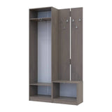 Прихожая Doros Сола (модульный комплект - 2 элемента) Канноло/Кашемир 120х40х215 (DRS-011898)