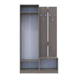 Прихожая Doros Сола (модульный комплект - 2 элемента) Канноло/Кашемир 120х40х215 (DRS-011898)