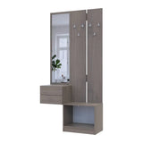 Прихожая Doros Сола с зеркалом (модульный комплект - 2 элемента) Канноло/Кашемир 105х40х215 (DRS-011899)