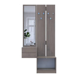Прихожая Doros Сола с зеркалом (модульный комплект - 2 элемента) Канноло/Кашемир 105х40х215 (DRS-011899)