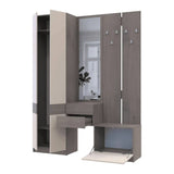 Прихожая Doros Сола (модульная — 3 элемента) Канноло/Кашемир 165х40х215 (DRS-011900)