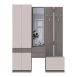 Прихожая Doros Сола (модульная — 3 элемента) Канноло/Кашемир 165х40х215 (DRS-011900)