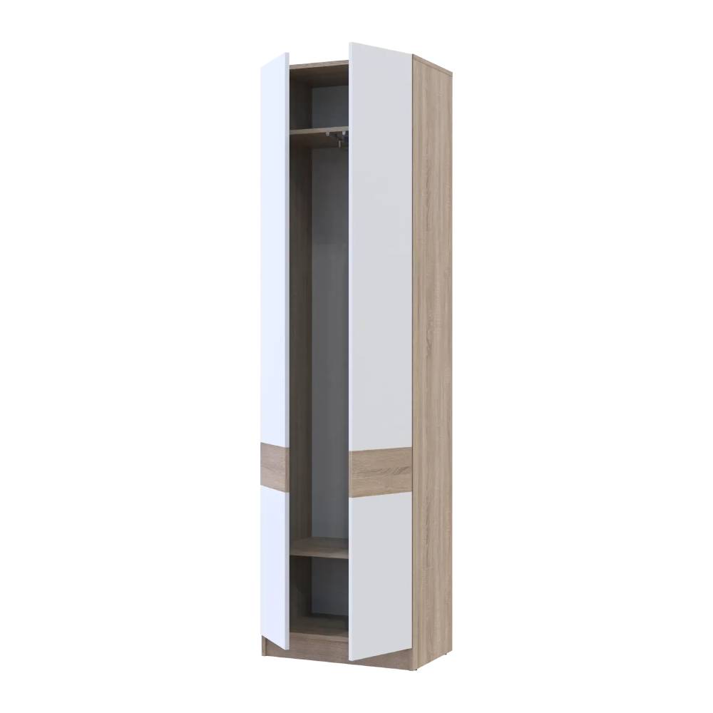 Шкаф для одежды Doros Сола Дуб Сонома/Белый 60х40х215 DRS-011745 (44900344)