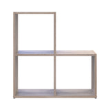 Стеллаж Doros Степь 2х2 Дуб сонома открытый 69х28.8х71.4 DRS-011762 (41516155)