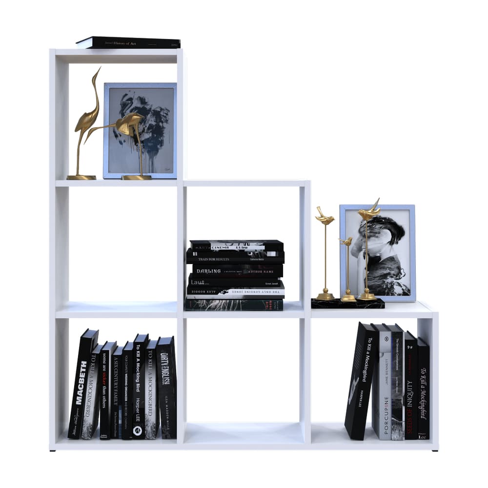 Стеллаж Doros Степь 3х3 Белый открытый 102.6х28.8х106.1 DRS-011763 (41516161)