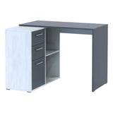 Офисный стол Doros T8 Белый/Графит 100х83х75 (DRS-011891)