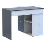 Офисный стол Doros T8 Белый/Графит 100х83х75 (DRS-011891)