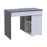 Офисный стол Doros T8 Белый/Графит 100х83х75 (DRS-011891)