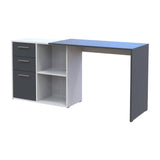 Офисный стол Doros T8 Белый/Графит 100х83х75 (DRS-011891)