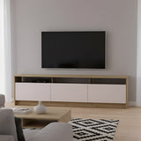 Тумба ТВ Doros U3 Дуб Артизан/Кашемир ДСП 180х33х43 (DRS-011901)