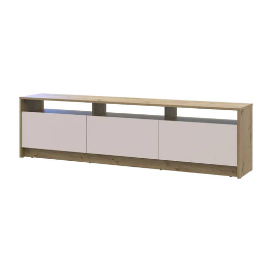 Тумба ТВ Doros U3 Дуб Артизан/Кашемир ДСП 180х33х43 (DRS-011901)