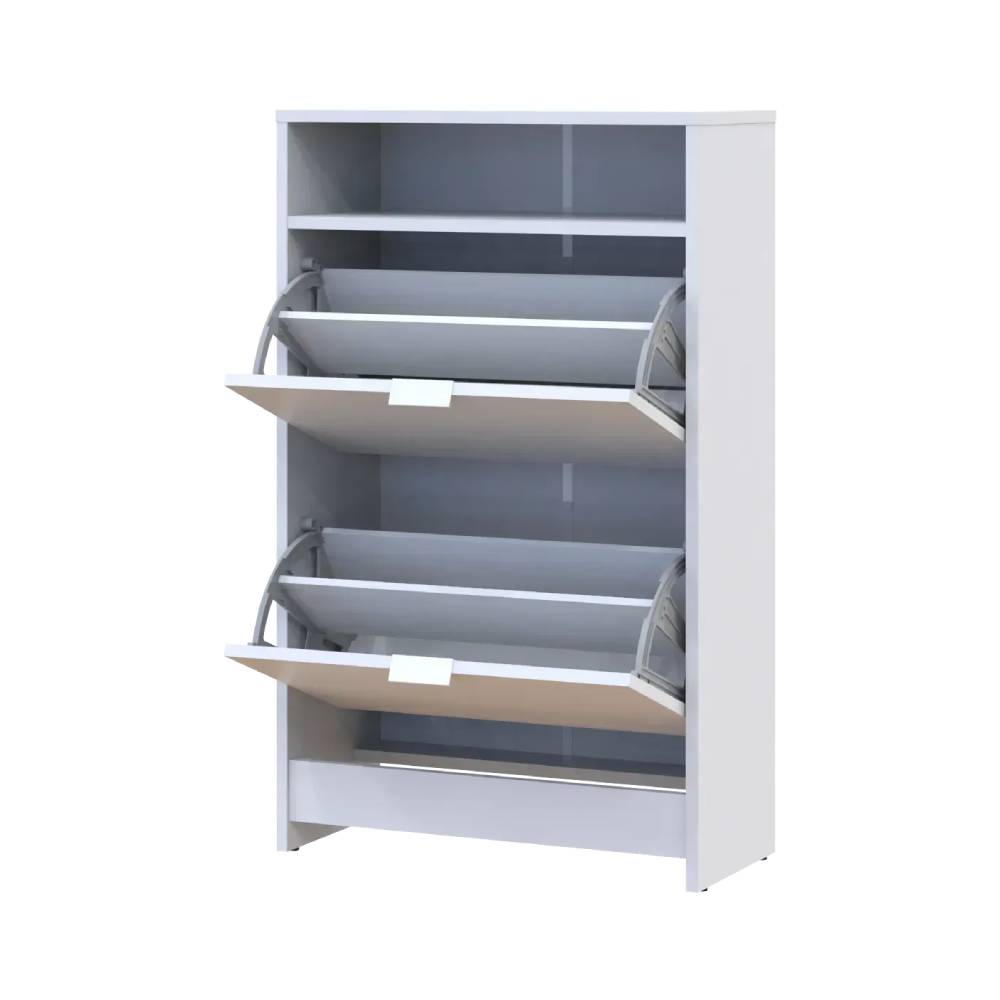 Тумба для обуви Doros Дафина Белый 60х27х197,5 (DRS-011955)