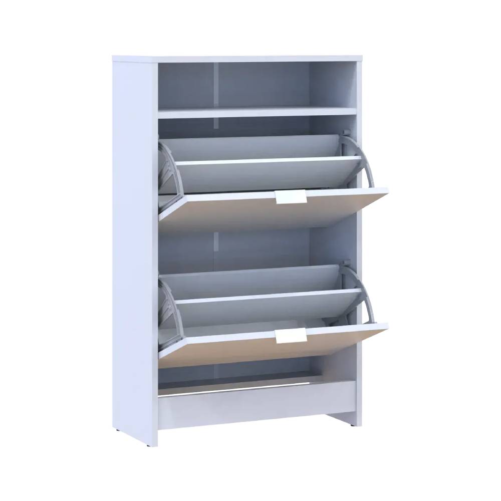 Тумба для обуви Doros Дафина Белый 60х27х197,5 (DRS-011955)