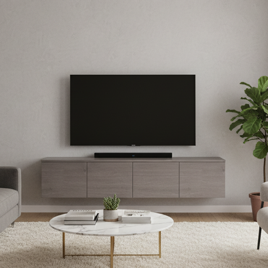 Тумба ТВ Doros Левия Канноло 4Д 160х35х33 (DRS-011885)