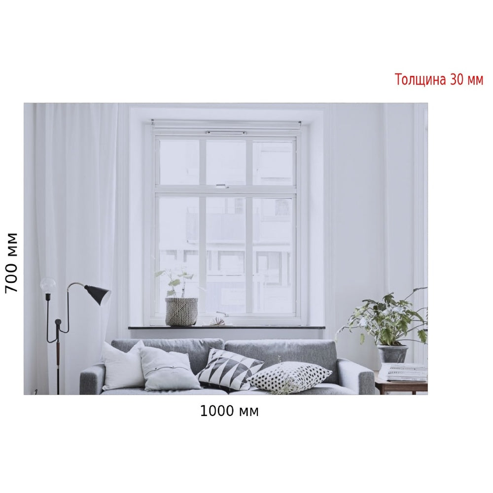 Зеркало Doros Дэйл 100х70х3 (DRS-011904)