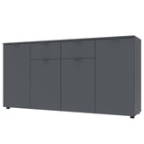 Комод в гостиную Doros Рон 7 160х38х81 см Графит (DRS-011305)