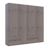 Комплект шкафов для одежды Doros Лукас (2 шт.) 255х50х240 см Канноло (DRS-011851)