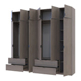 Комплект шкафов для одежды Doros Лукас (2 шт.) 255х50х240 см Канноло (DRS-011851)