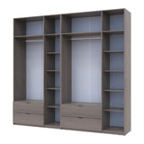 Комплект шкафов для одежды Doros Лукас (2 шт.) 255х50х240 см Канноло (DRS-011851)